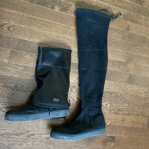 Stuart Weitzman “Playtime” over the knee high boots